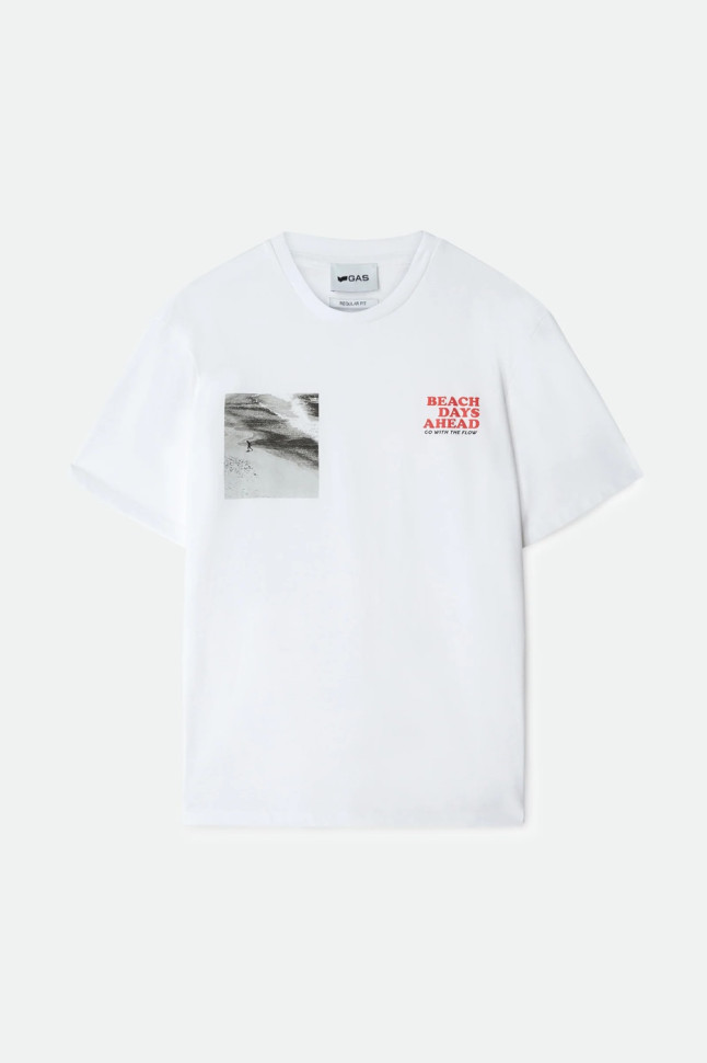 Футболка мужская GAS DHARIS PRINT C001