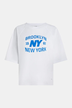 Футболка женская Penn&amp;Ink 01/530 ( white/royal blue )