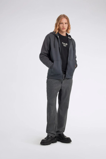 Толстовка мужская GAS SWEN HOOD ZIP BRAND. 3920