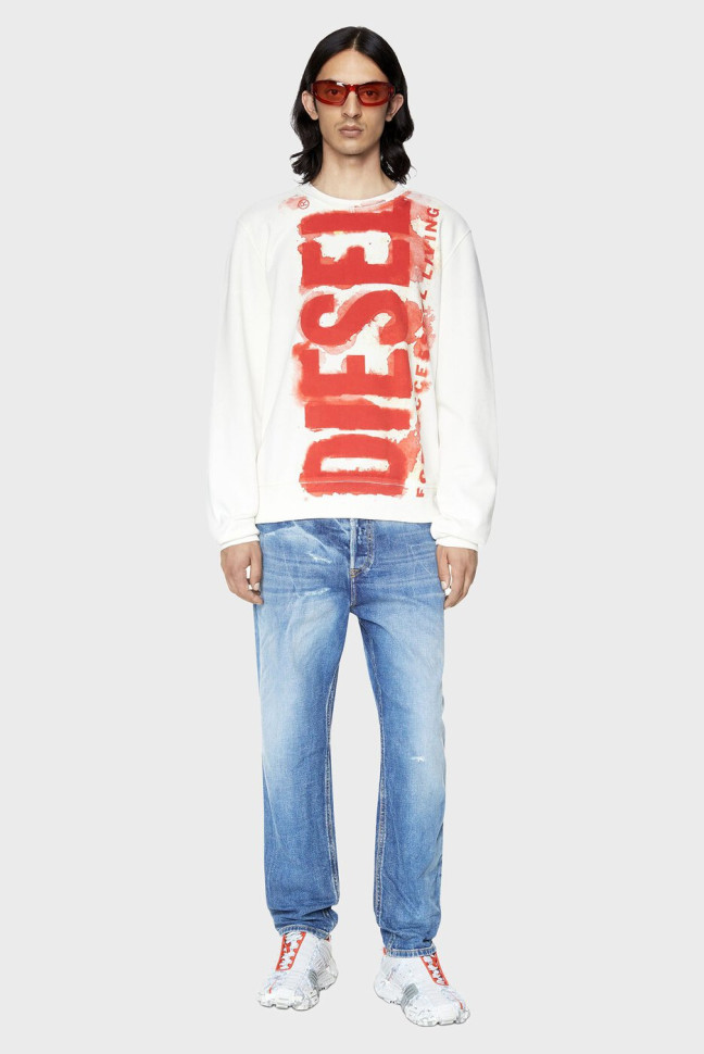 Толстовка мужская DIESEL 141bianco